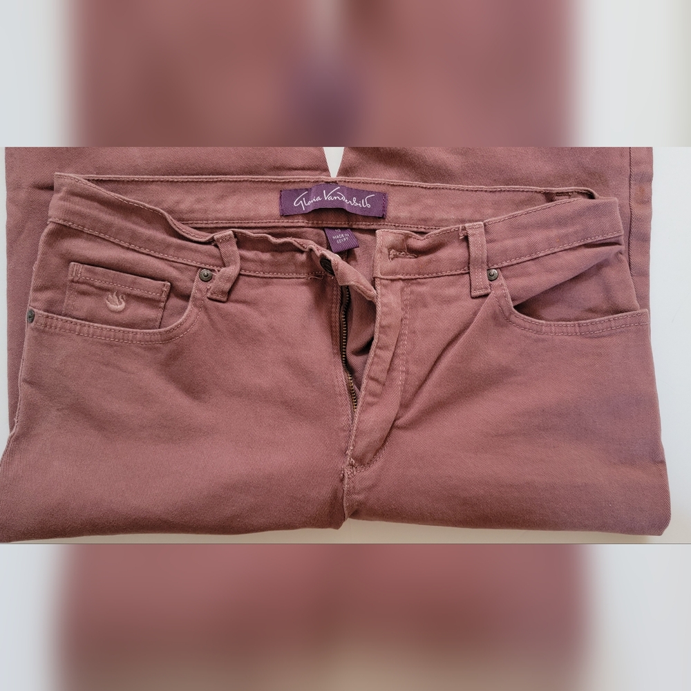 Gloria Vanderbilt Pink Denim Jeans Fashion Forward